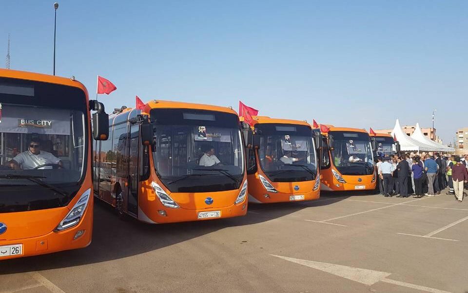 Bus autobus Marrakech Maroc
