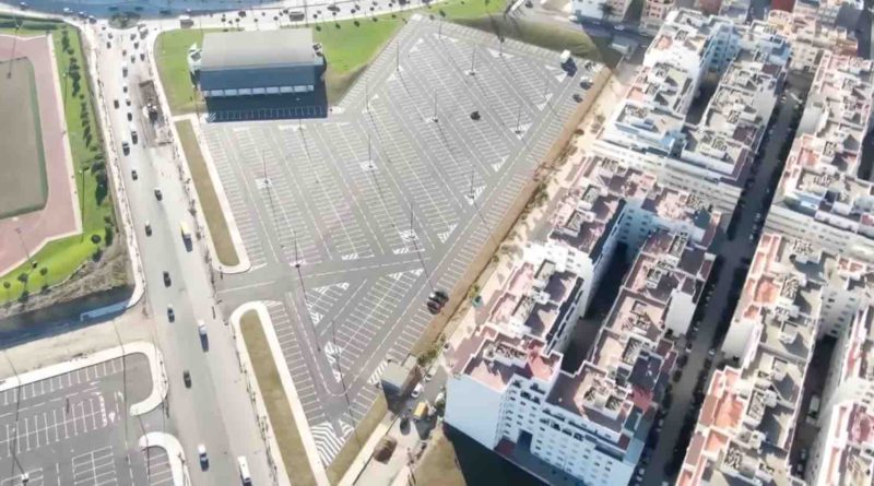 Maroc Tanger nouveau parking grand stade