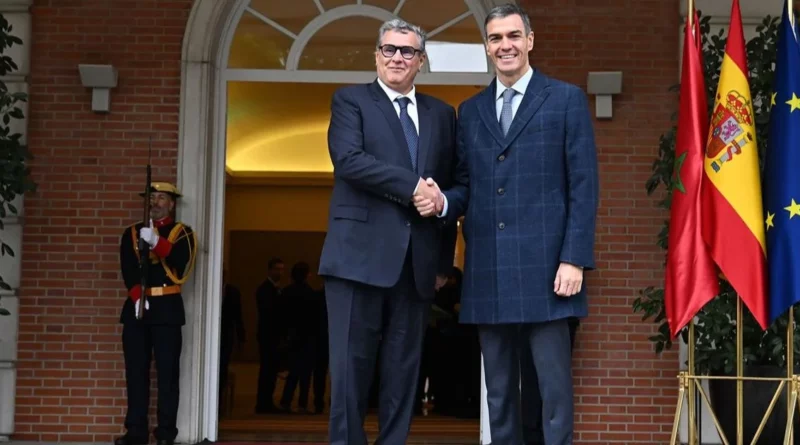 Pedro Sánchez Pérez-Castejón Aziz Akhannouch Maroc Espagne