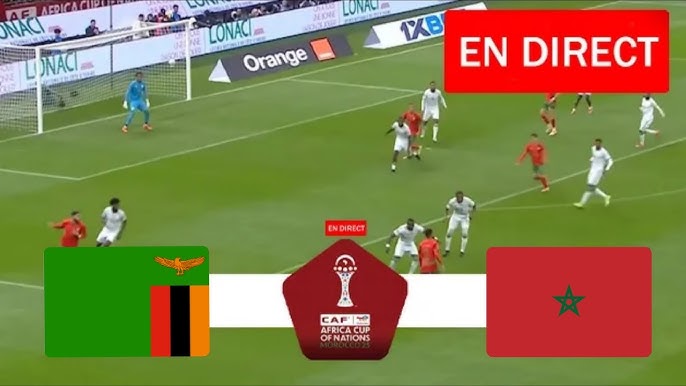 can 2025 Maroc Zambie match en direct live streaming