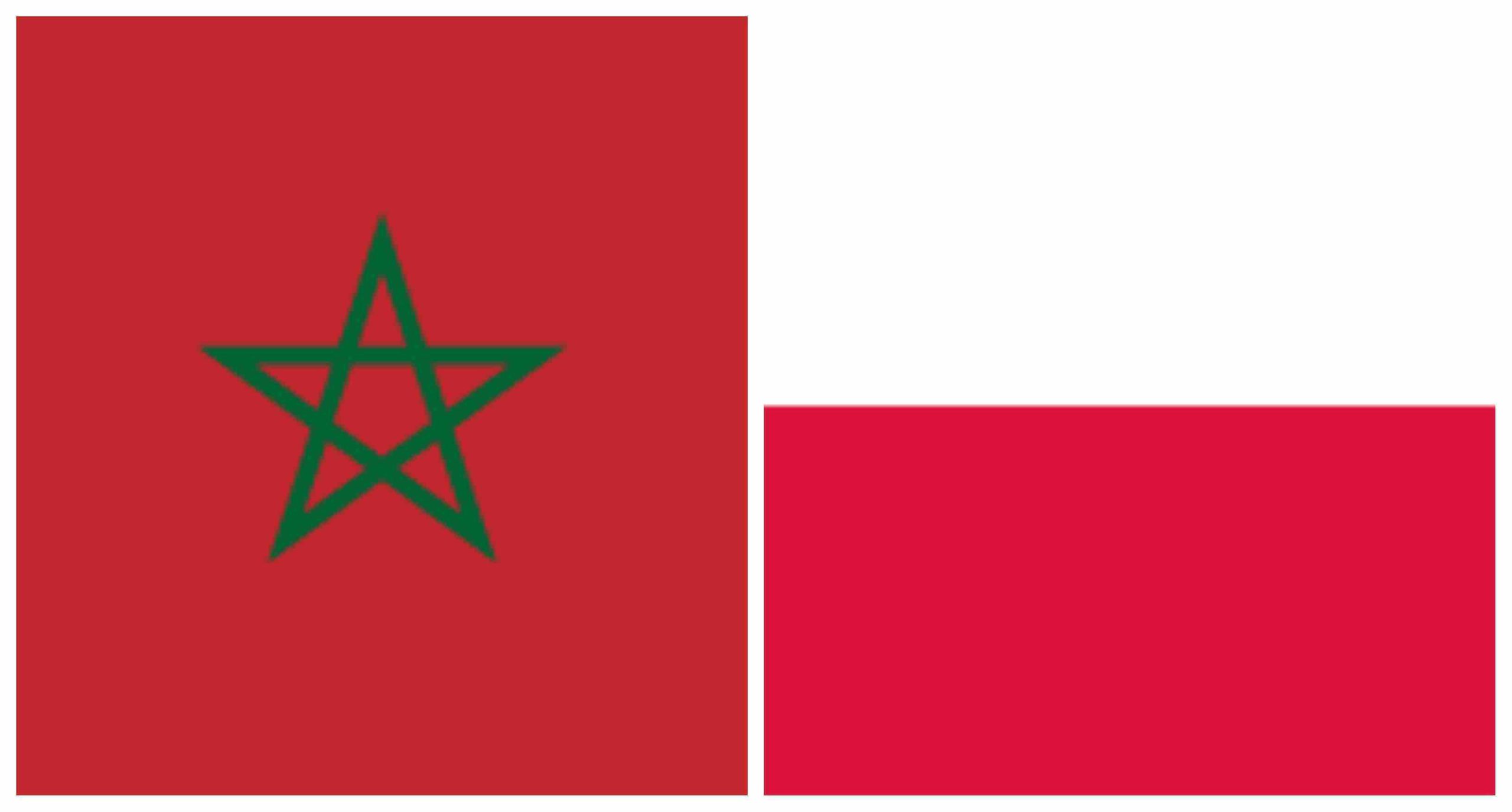 Maroc Pologne Morocco Poland