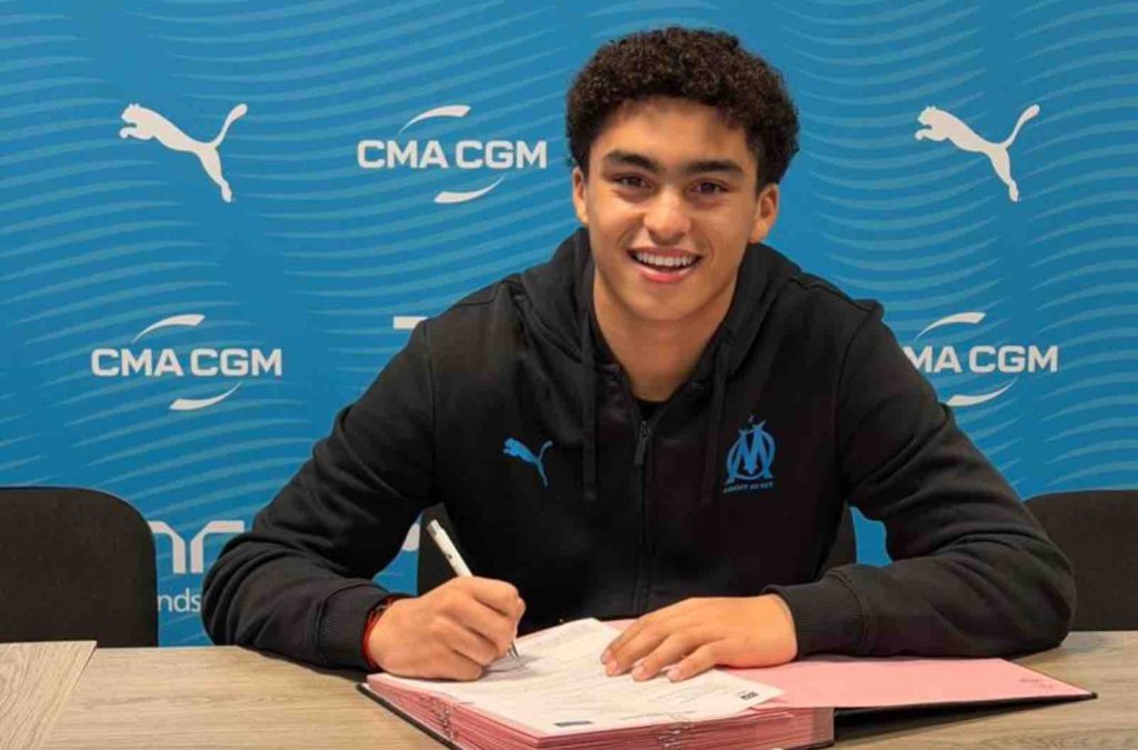 Ziyad Baha marocain 16 ans OM Olympique de Marseille