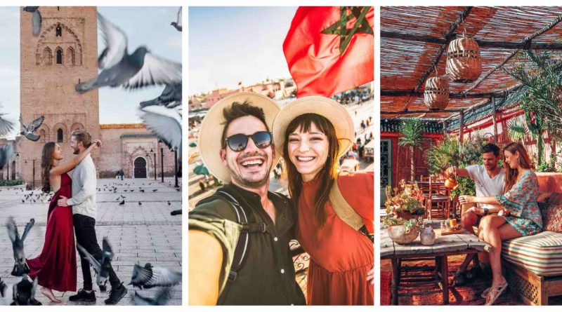 Couple mariage Marrakech amoureux Saint Valentin