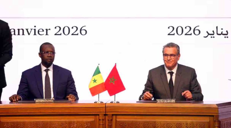 Maroc Sénégal 15ème session de la Haute commission mixte de coopération