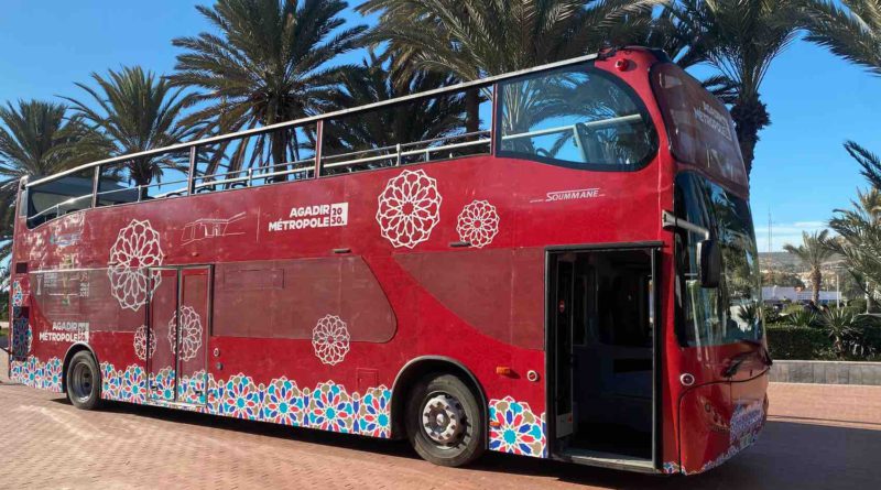 Des nouveaux bus touristiques à ciel ouvert à Agadir