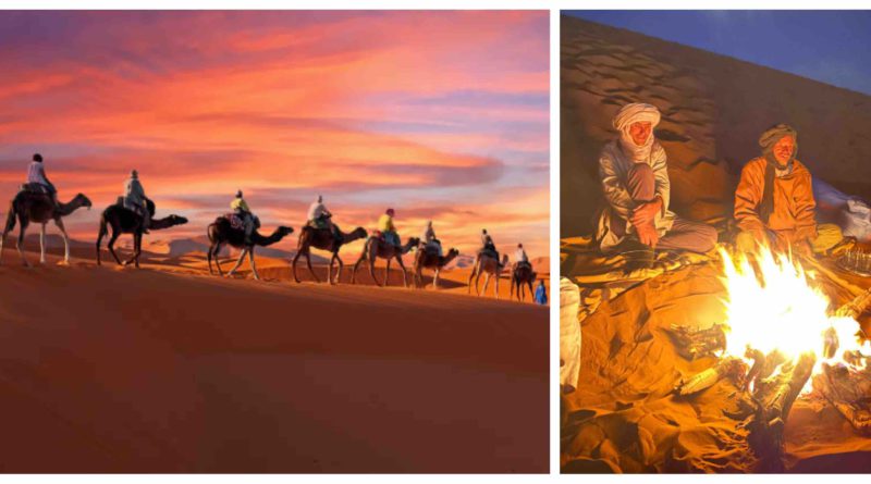 Maroc randonnées caravane Sahara marocain