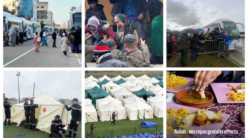 inondations nord du Maroc Ksar El Kébir 2026 solidarité mobilisation